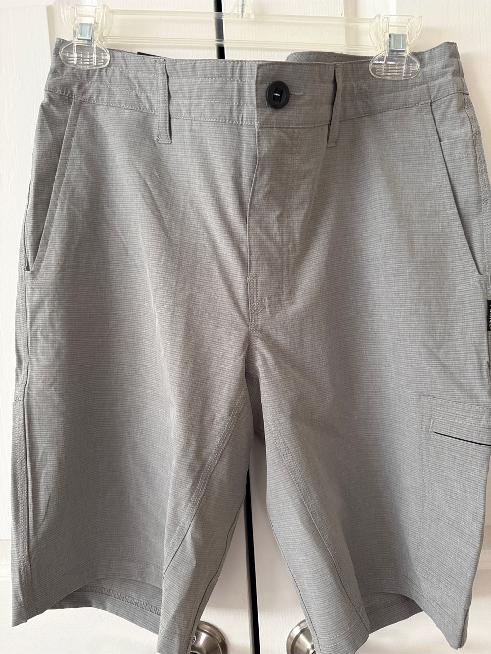 O'Neill Men's Light Gray Cargo Shorts size 30 waist